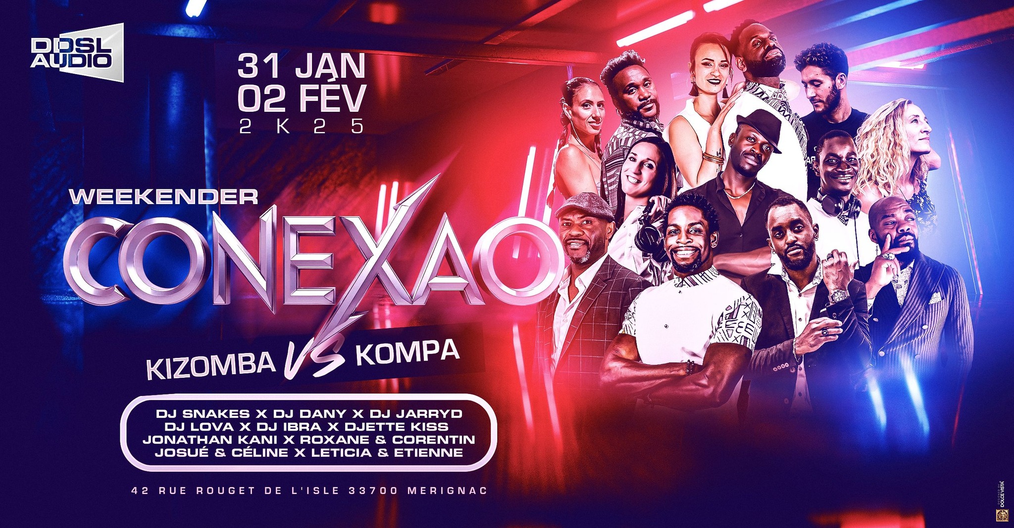 WEEKENDER CONEXAO - Kizomba VS Kompa
