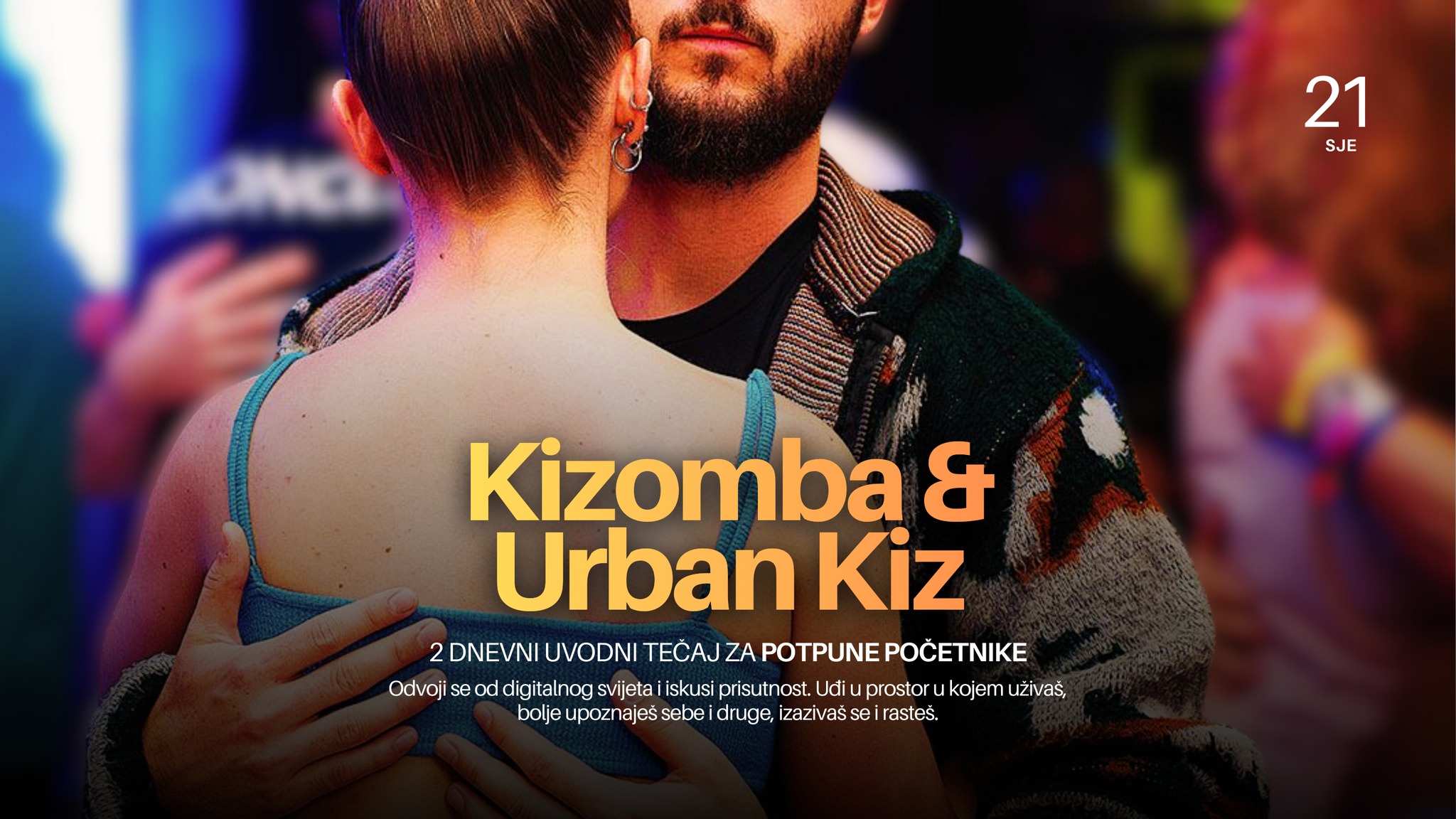 Kizomba & Urban Kiz - 2 Dnevni Uvodni Tečaj Za Potpune Početnike
