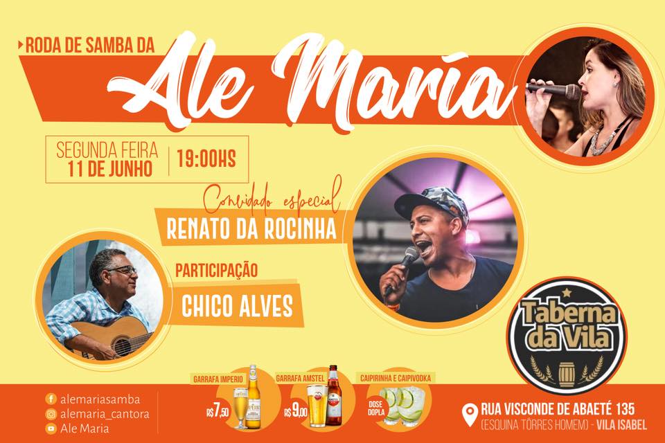 Renato da Rocinha :: RDS da Ale Maria :: Taberna da Vila