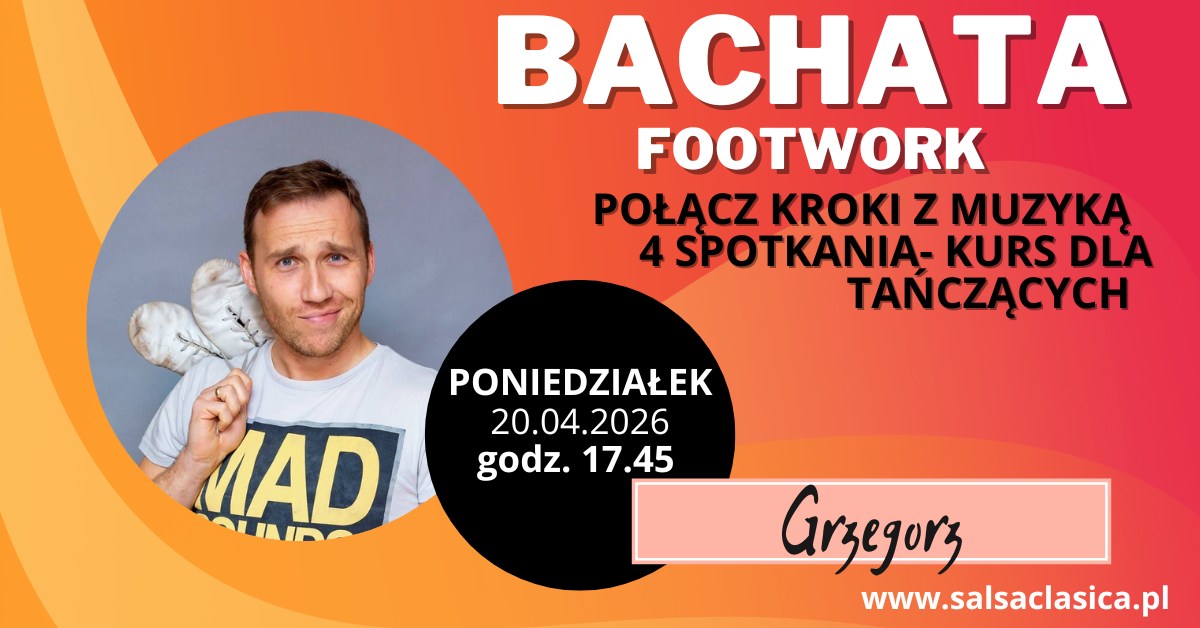 Bachata footwork dla tańczących