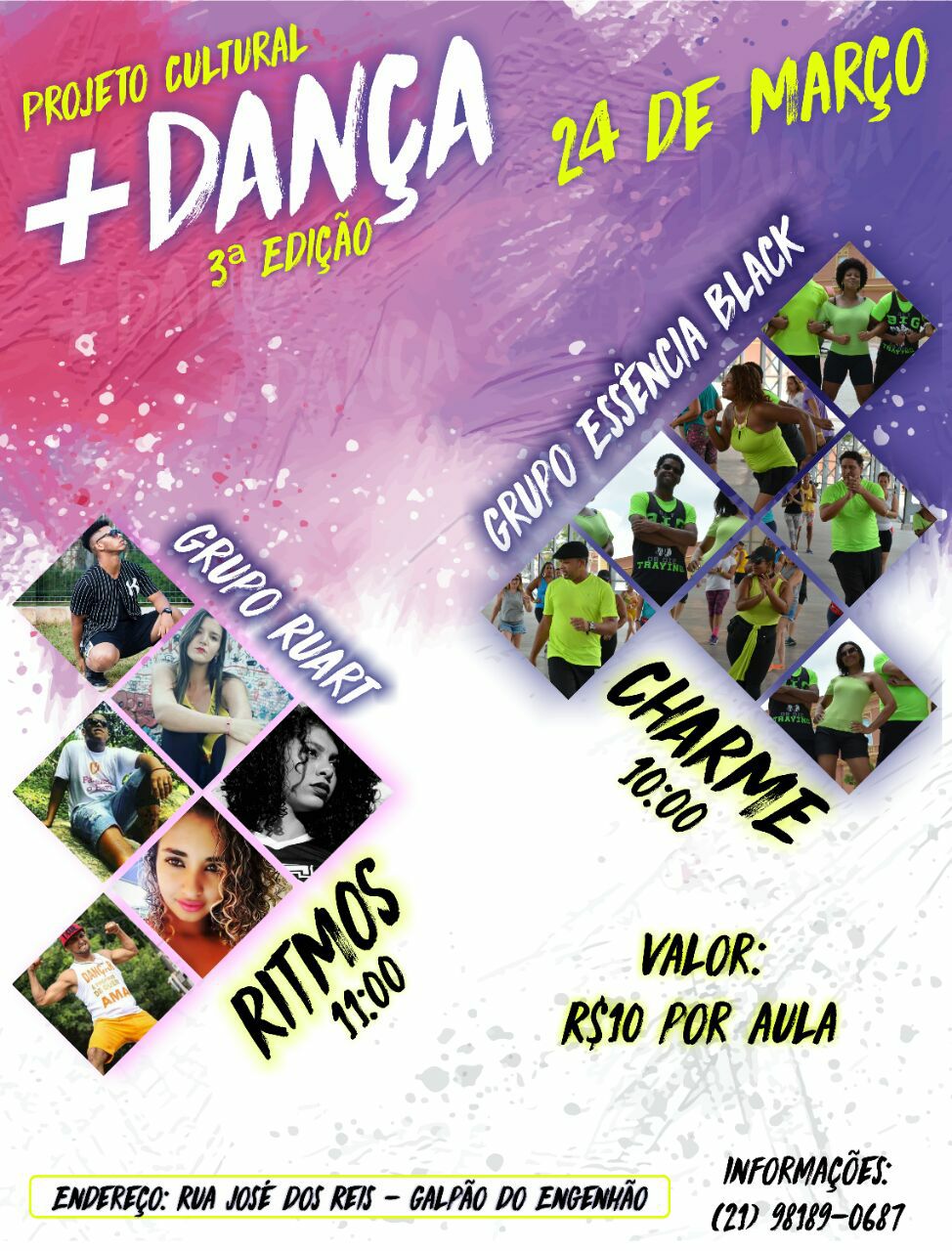 MAIS DANÇA - 3a Edição Charme X Ritmos
