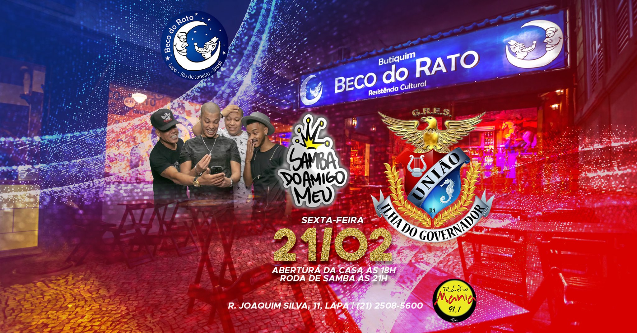 Bateria da União da Ilha e Samba do Amigo Meu #carnaval2020