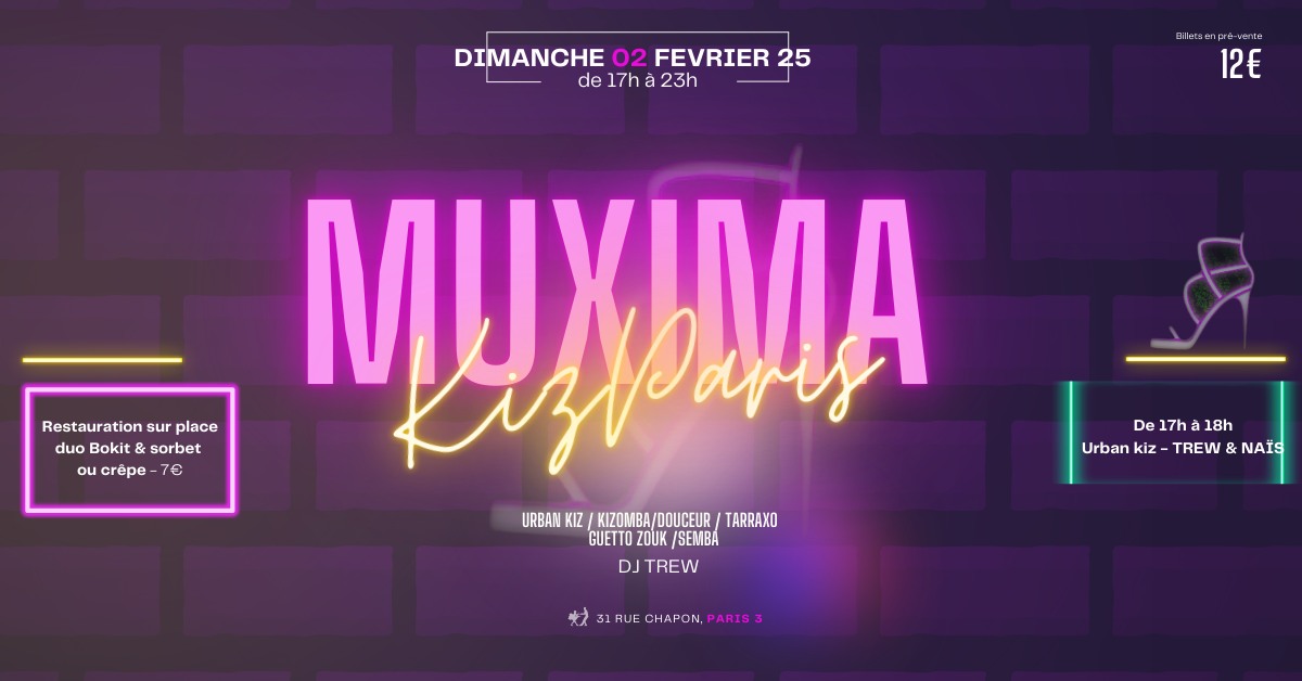 Sociale Muxima Kiz Paris