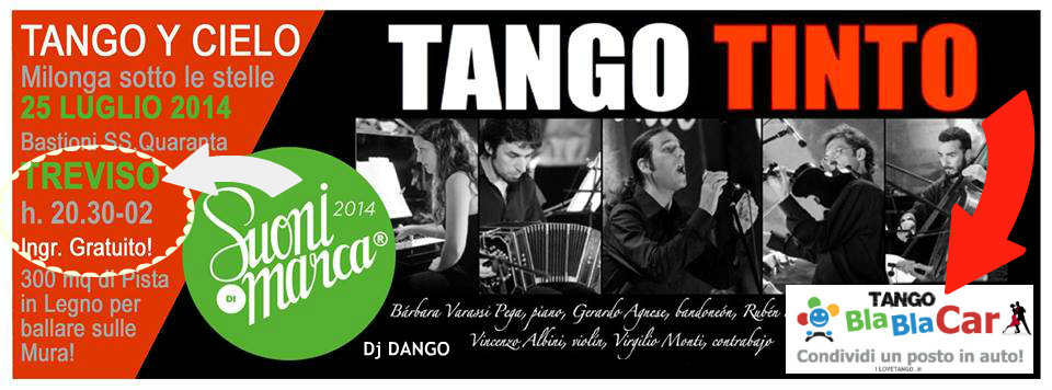 TANGO - Dove si va stasera? n. 1 -> Treviso Street Tango sulle mura