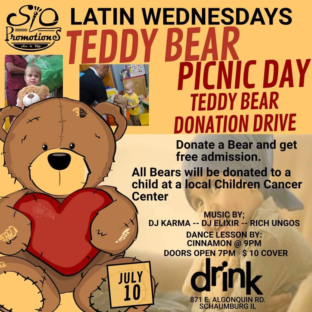 Teddy Bear Picnic Day. Teddy Bear Donation