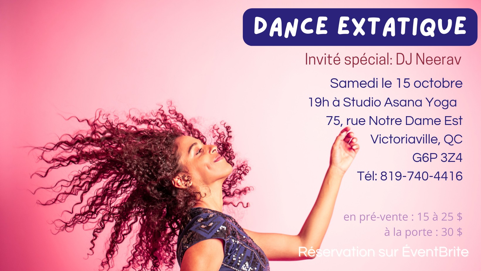 {*Complète!*}, Danse extatique Victoriaville