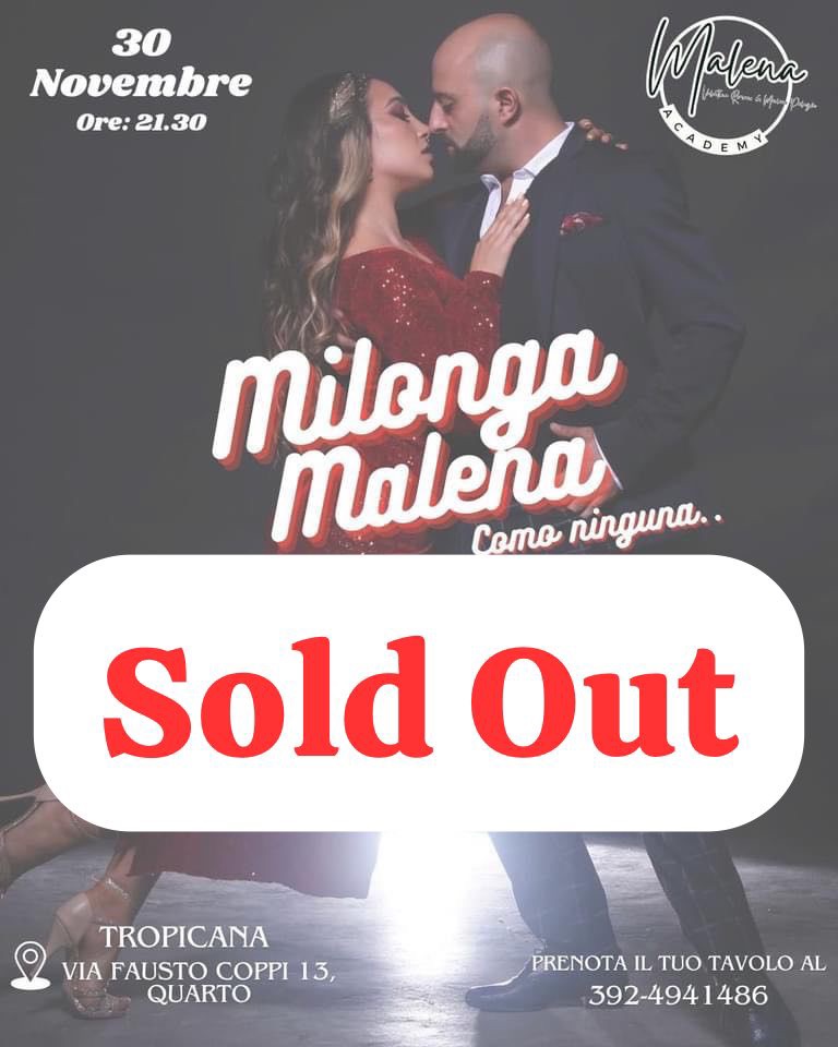 MILONGA MALENA SHOW - Ornella Simonetto & Leo di Cocco