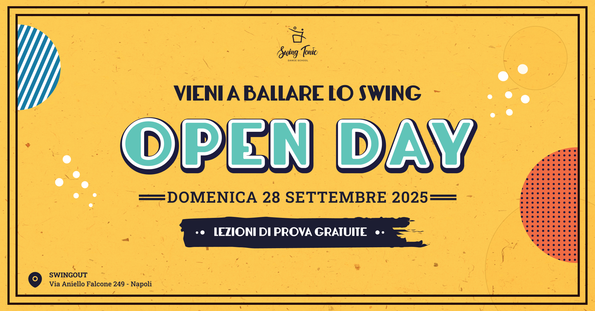 Open Day Swing Tonic - Swing per principianti al Vomero!