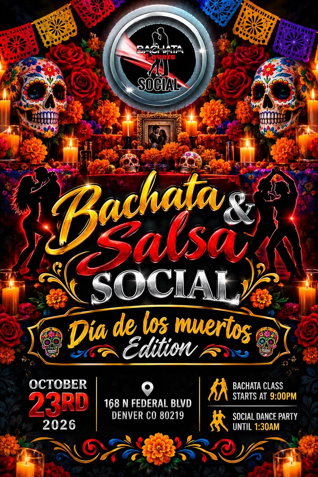 Bachata Lovers Social: Dia de Muertos Edition