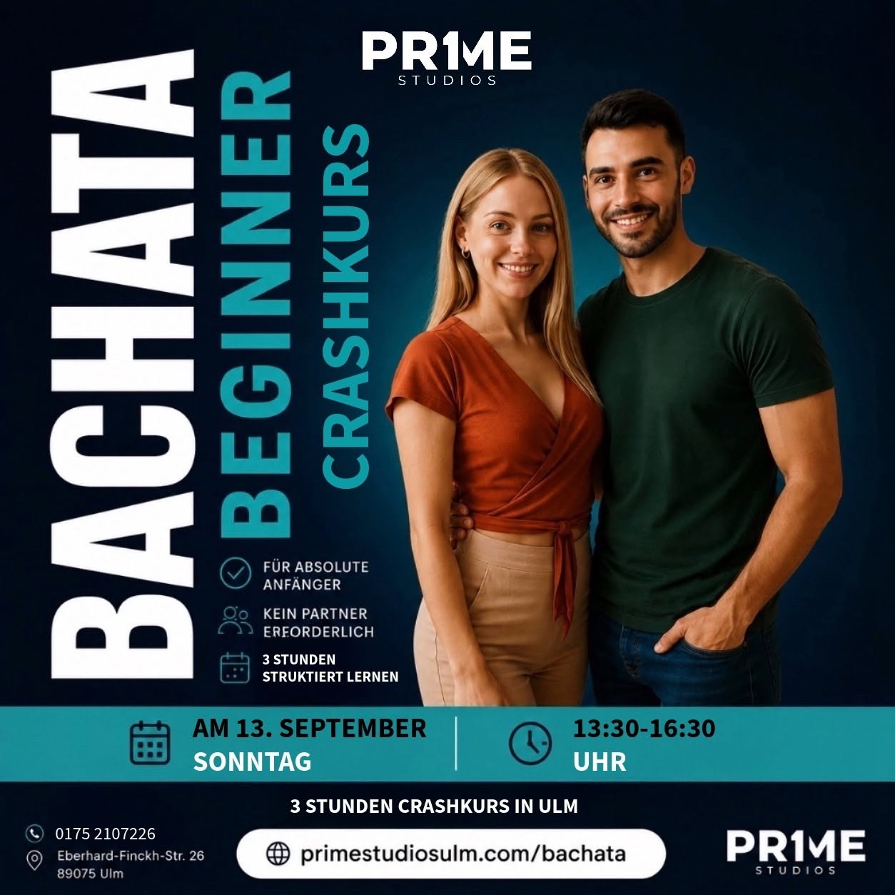 Bachata Crashkurs Für Anfänger in Ulm