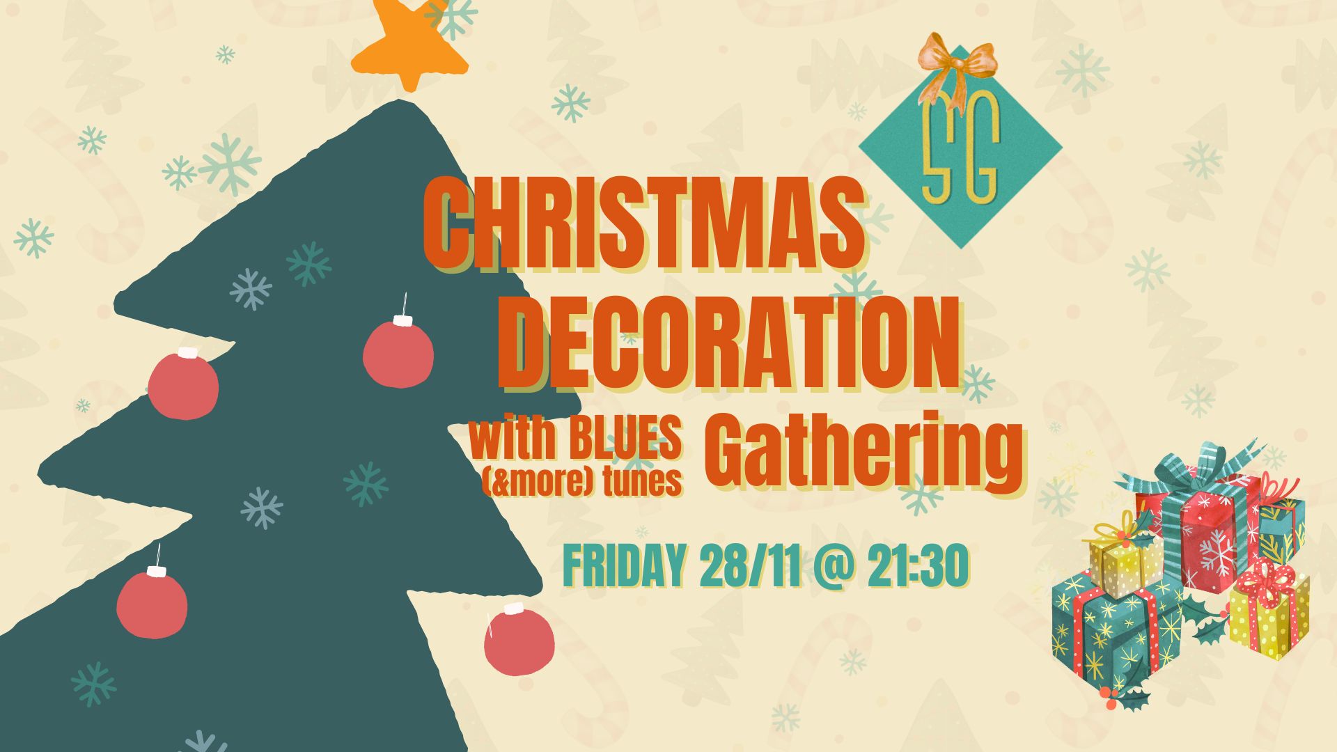 🎄 🎝 Christmas Decoration (Blues & more) Gathering ✨