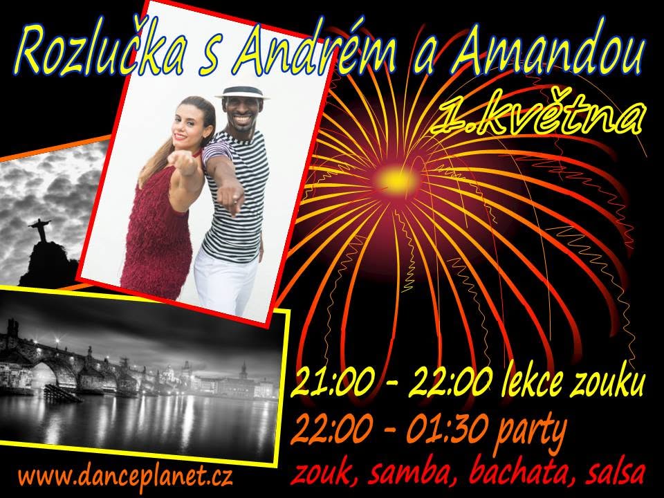ROZLUČKA S ANDRÉM A AMANDOU