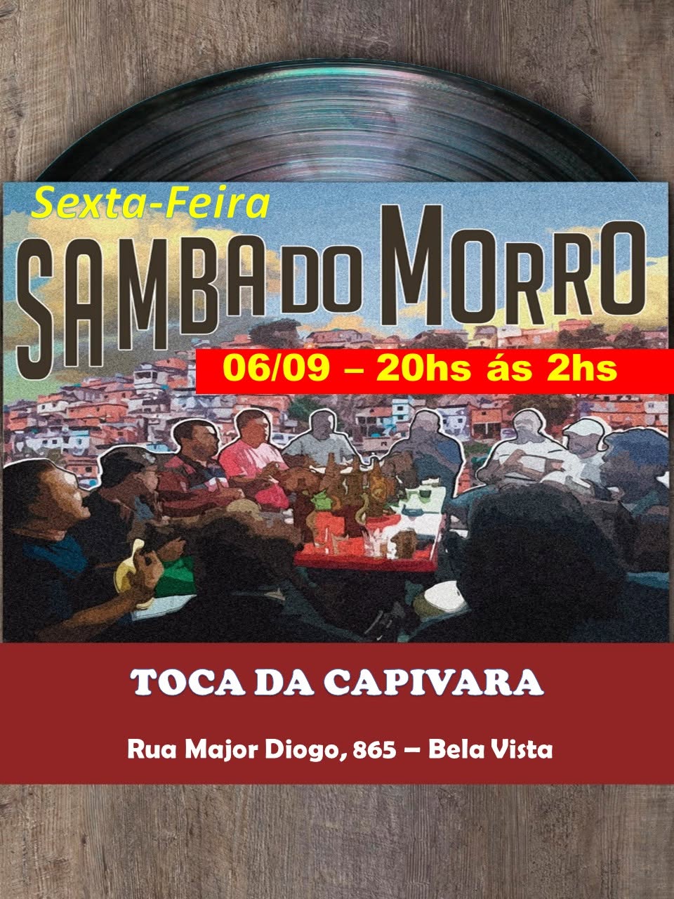 Samba Do Morro na Toca da Capivara