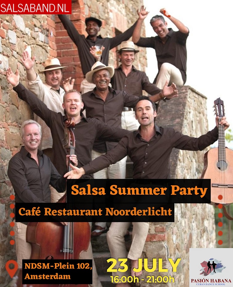 Salsa Summer party with liveband and Dj's