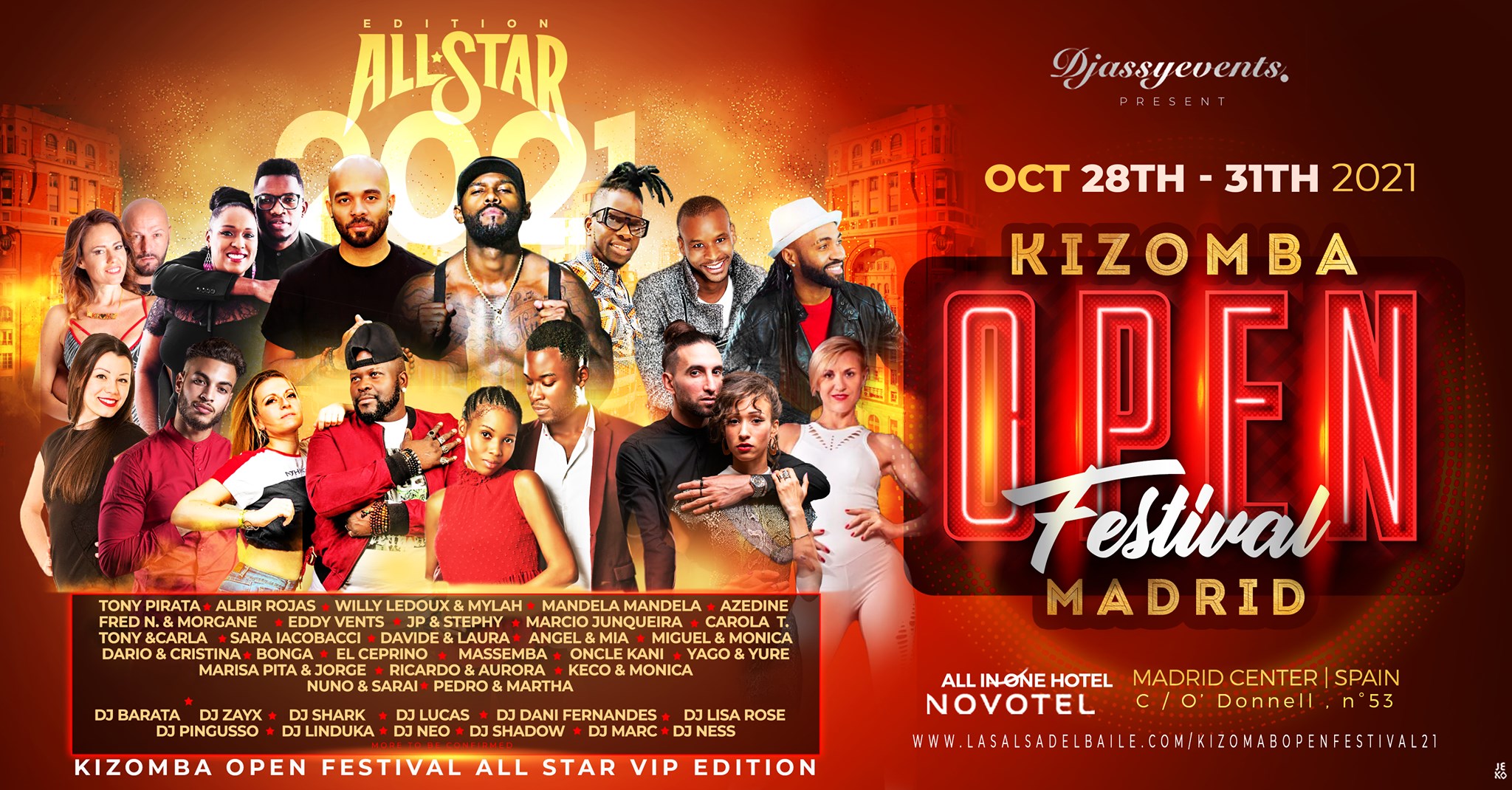 Kizomba Open Festival 2021 All Star Edition - Official Event