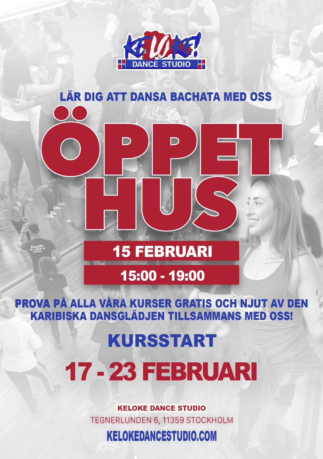Keloke Dance Studio Öppet Hus 15e Februari