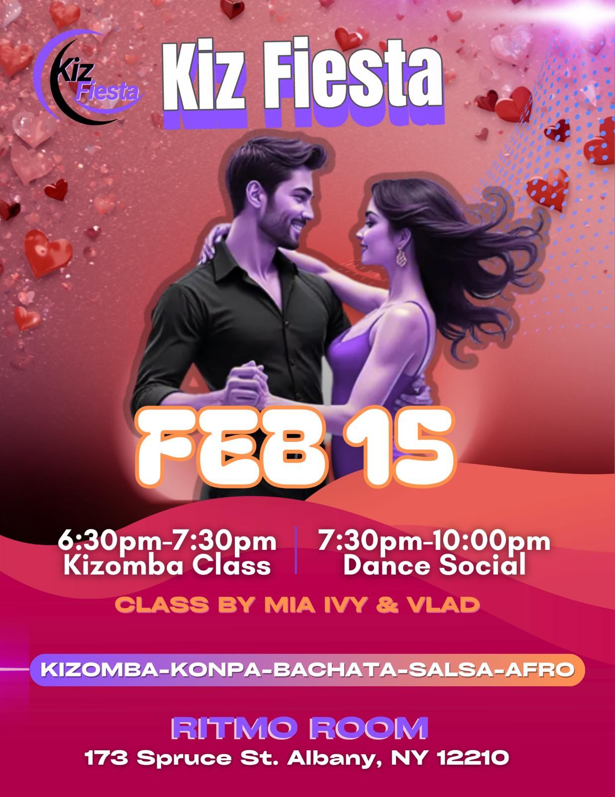Kizomba Fiesta - Complimentary Sangria!