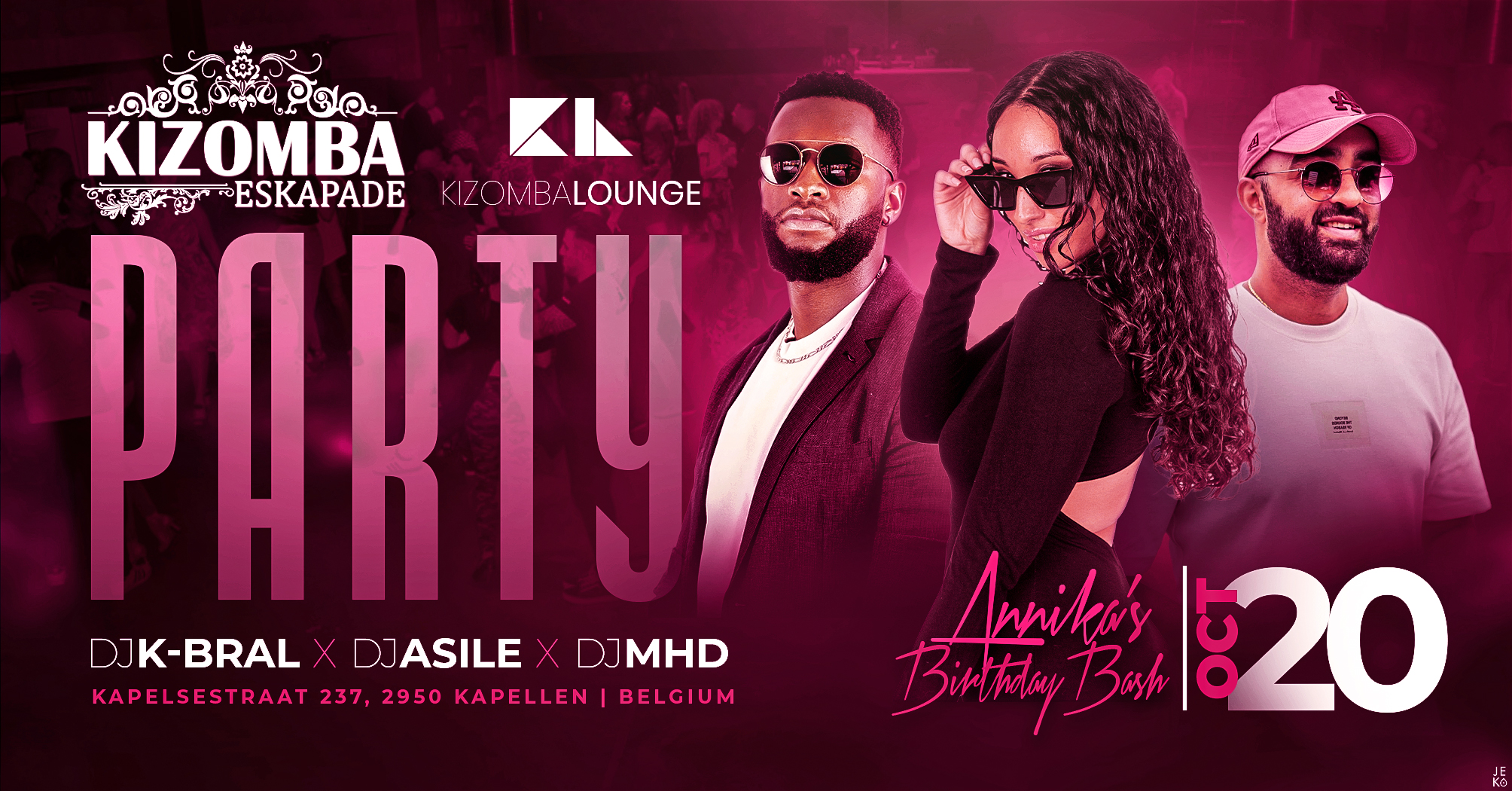 Kizomba Eskapade Annika's BDAY BASH - 20 oct
