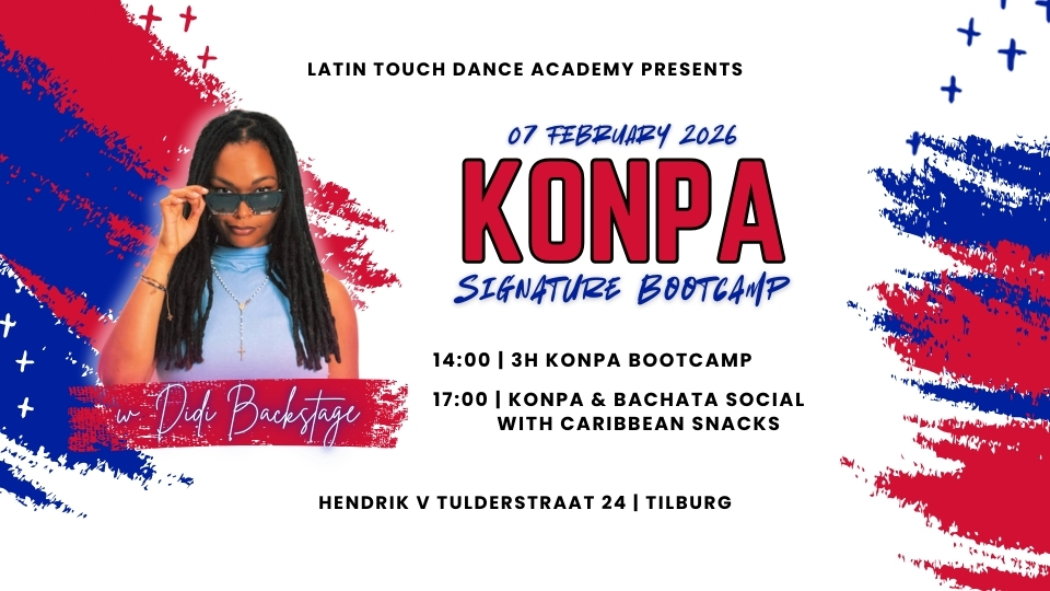 KONPA SIGNATURE BOOTCAMP (3H) WITH DIDI BACKSTAGE (20 SPOTS) + SNACKS & MINI-SOCIAL