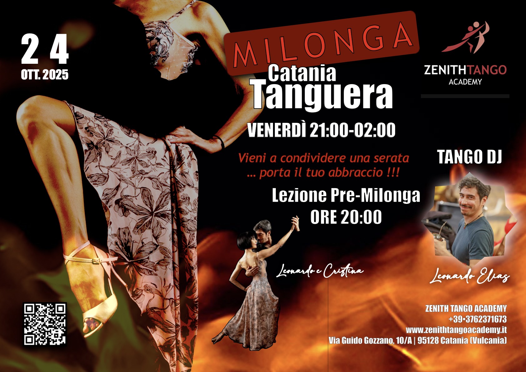 Milonga Catania Tanguera TDJ Leonardo Elias