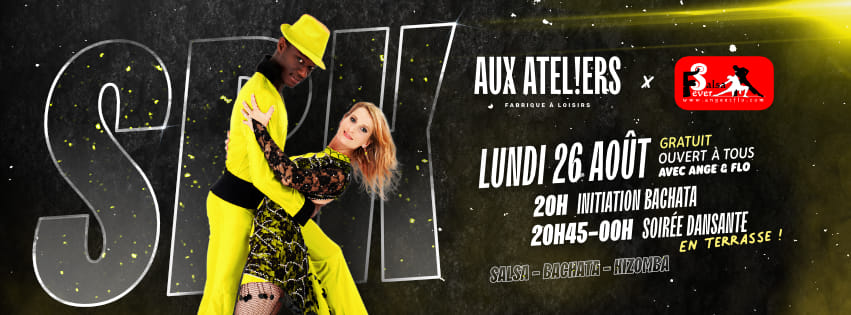 Initiation bachata + Soirée SBK Gratuite par Ange et Flo Salsafever