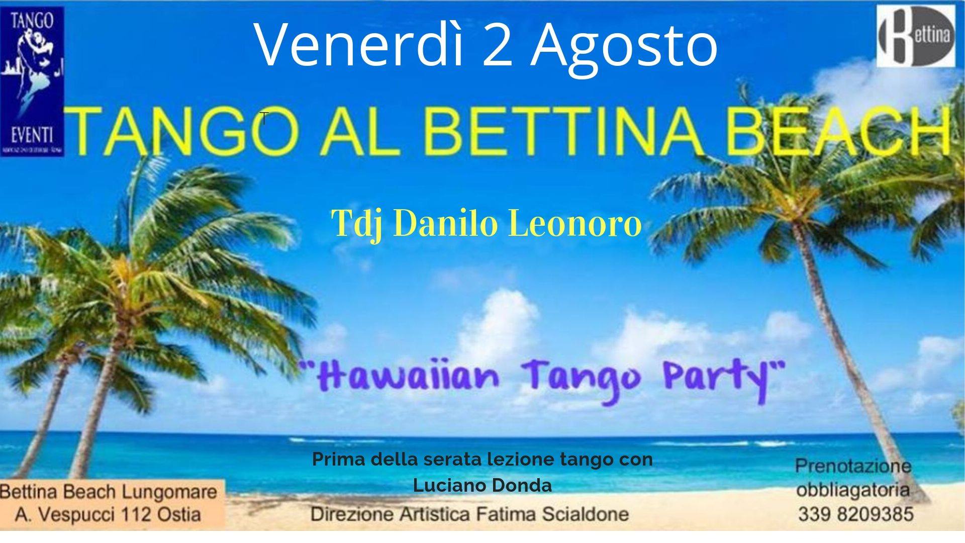 Ven,2 Tango Bettina Beach Tdj Danilo Leonoro