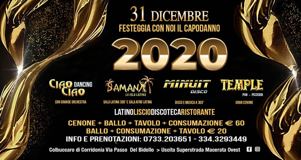 ✮CAPODANNO✮ 2020 Dancing Ciao Ciao
