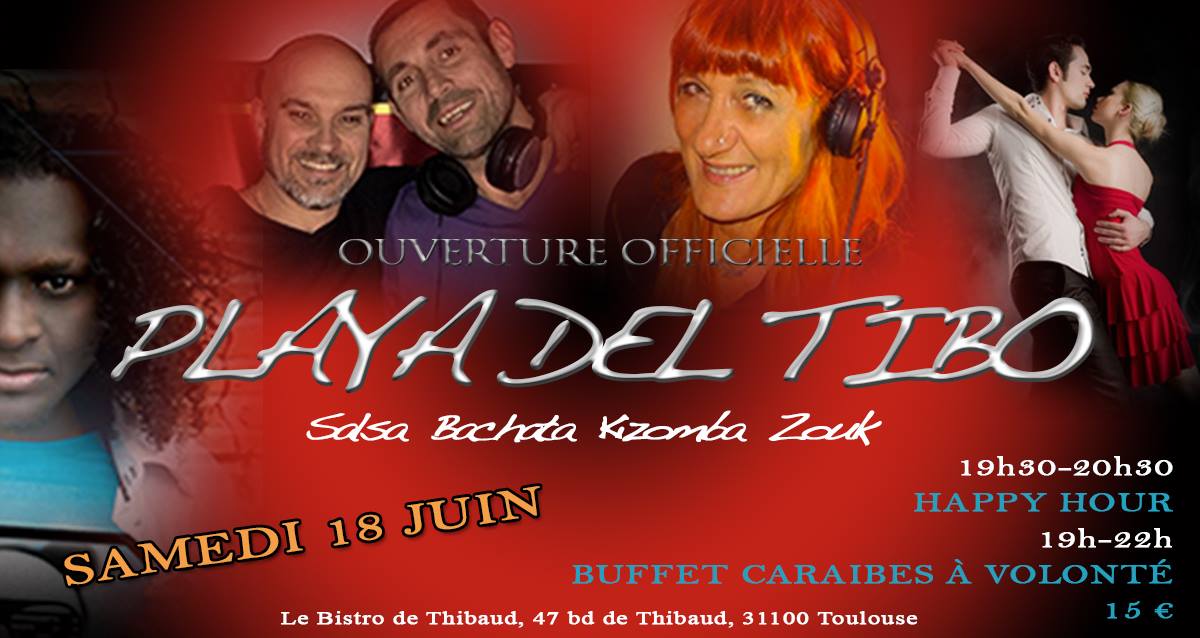 Ouverture Officielle Playa Del Tibo - "Los Quatros Del Tibo"