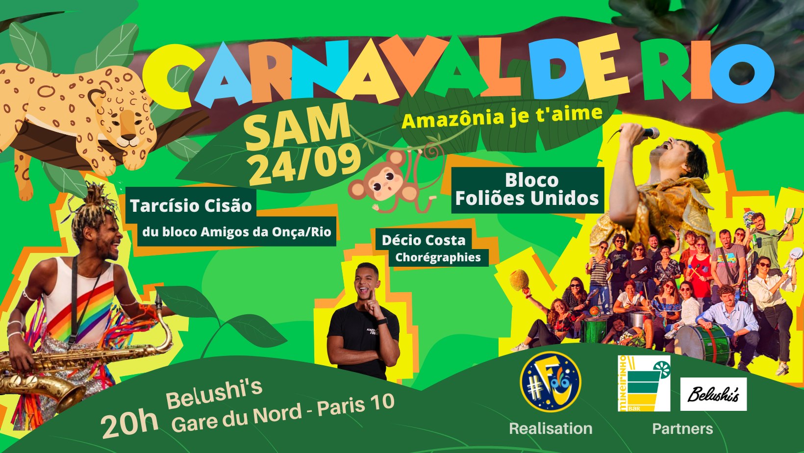 Carnaval de rue de Rio 2022 - Foliões Unidos