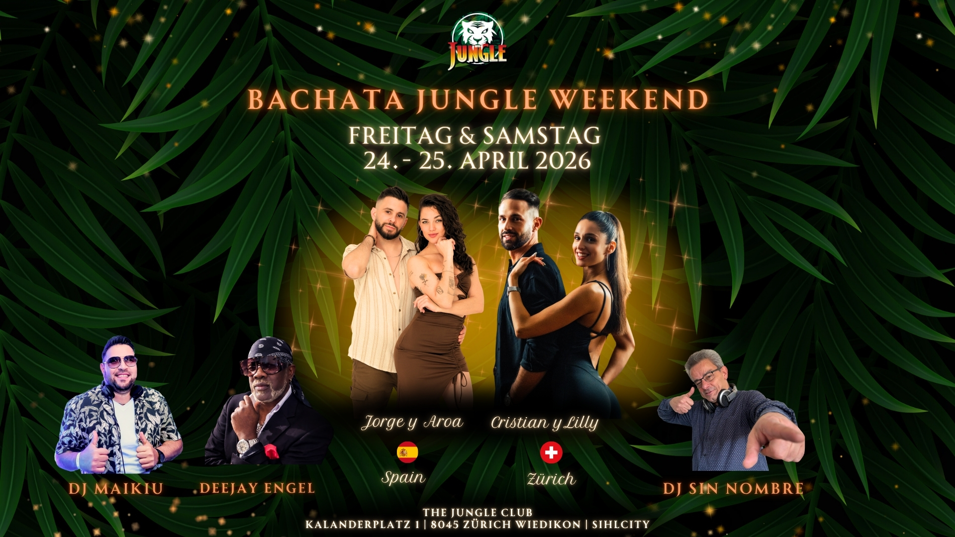 BACHATA JUNGLE WEEKEND - JORGE Y AROA