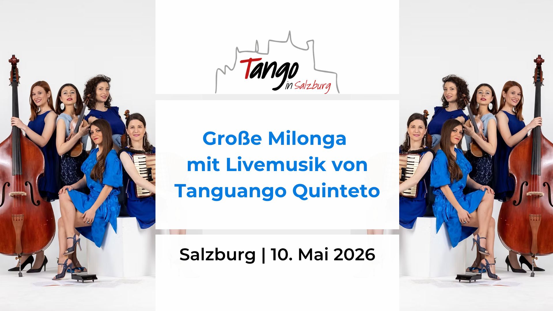 Große Milonga mit Livemusik von Tanguango Quinteto