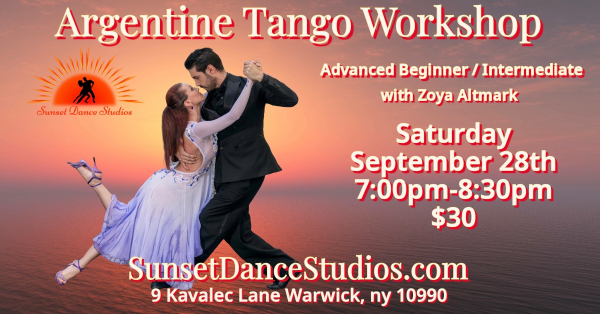 Argentine Tango Workshop with Zoya Altmark
