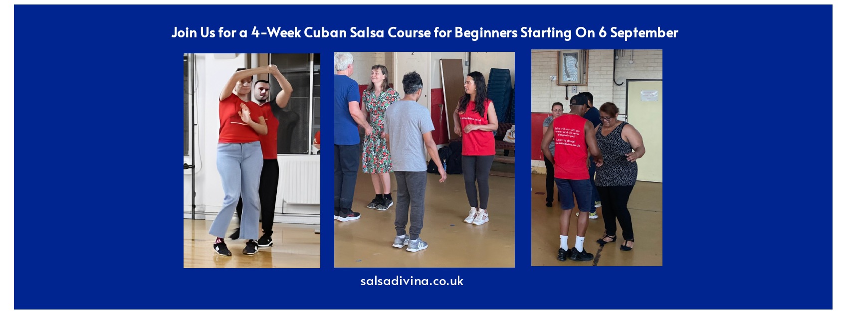 4-Week Cuban Salsa Beginner's Course