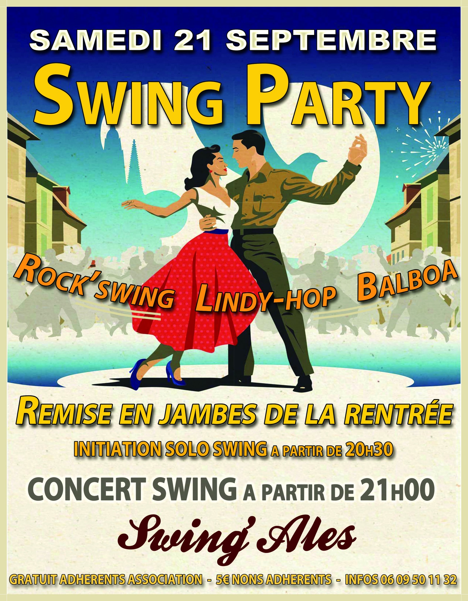 Swing Party Live - Remise en jambes