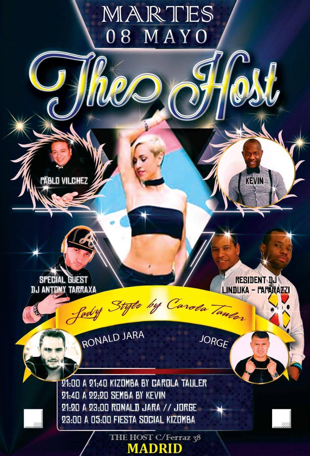 Super Martes Kizomba en The Host