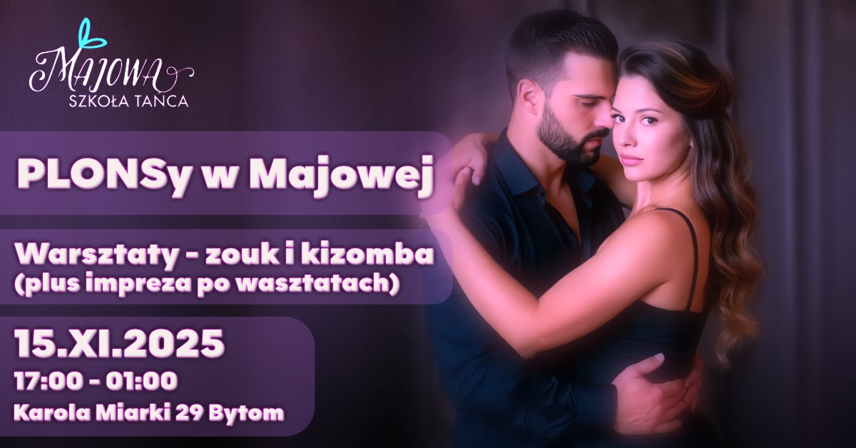 Plonsy w Majowej- warsztaty i impreza