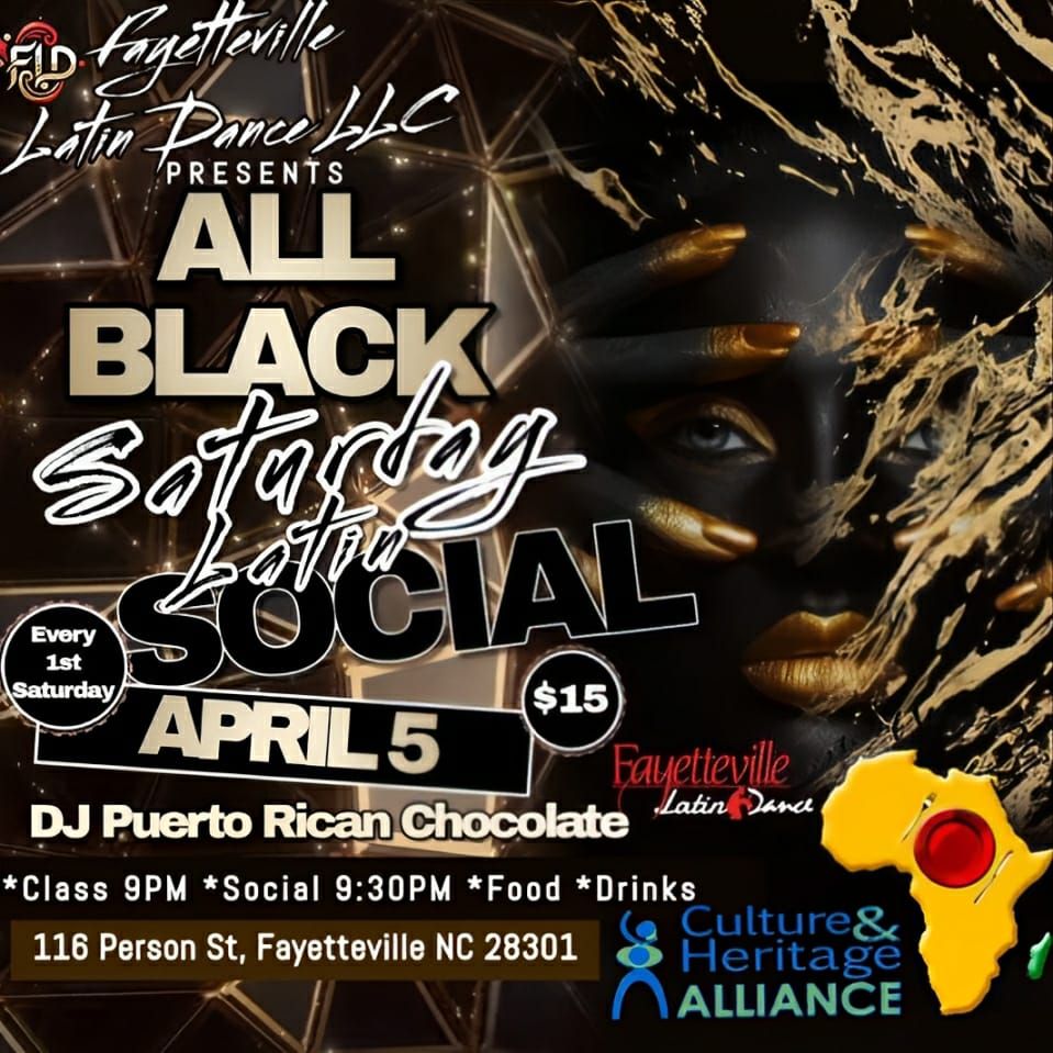 FLD Latin Night Social: All Black Affair