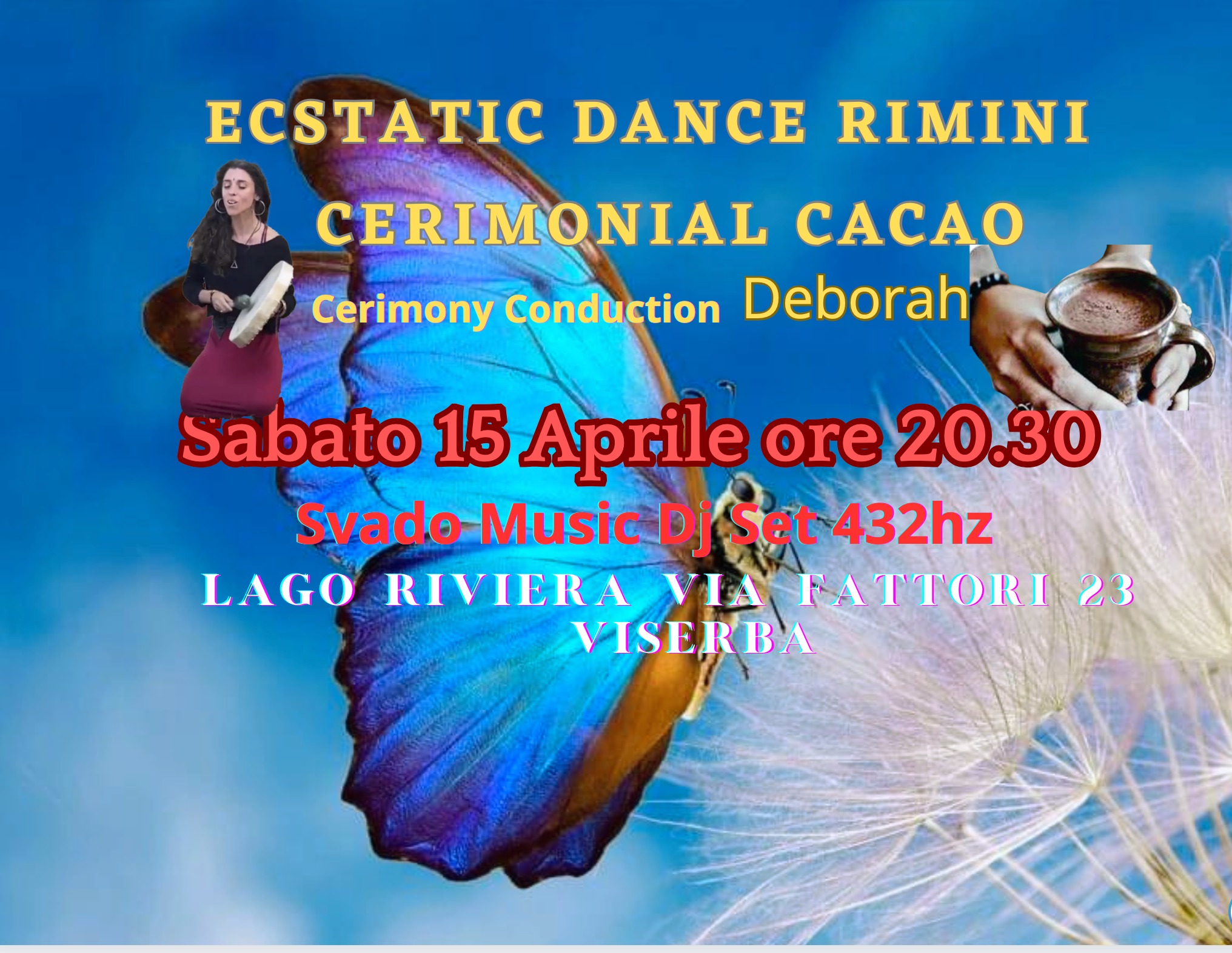 Ecstatic Dance 432hz & Cerimonial Cacao con Svado & Deborah