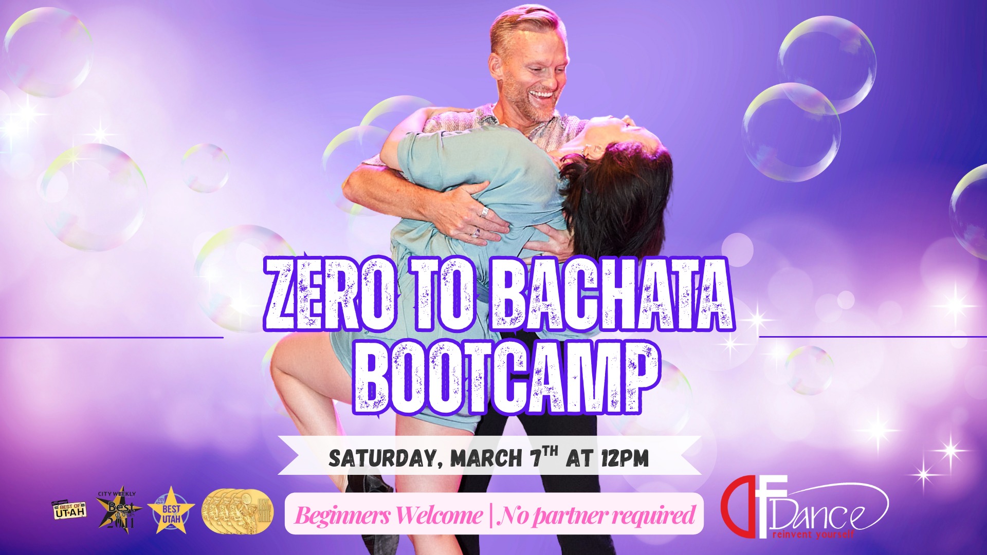 First step to Bachata!ππΊπΆBeginner welcome! No partner neededπ€π€
