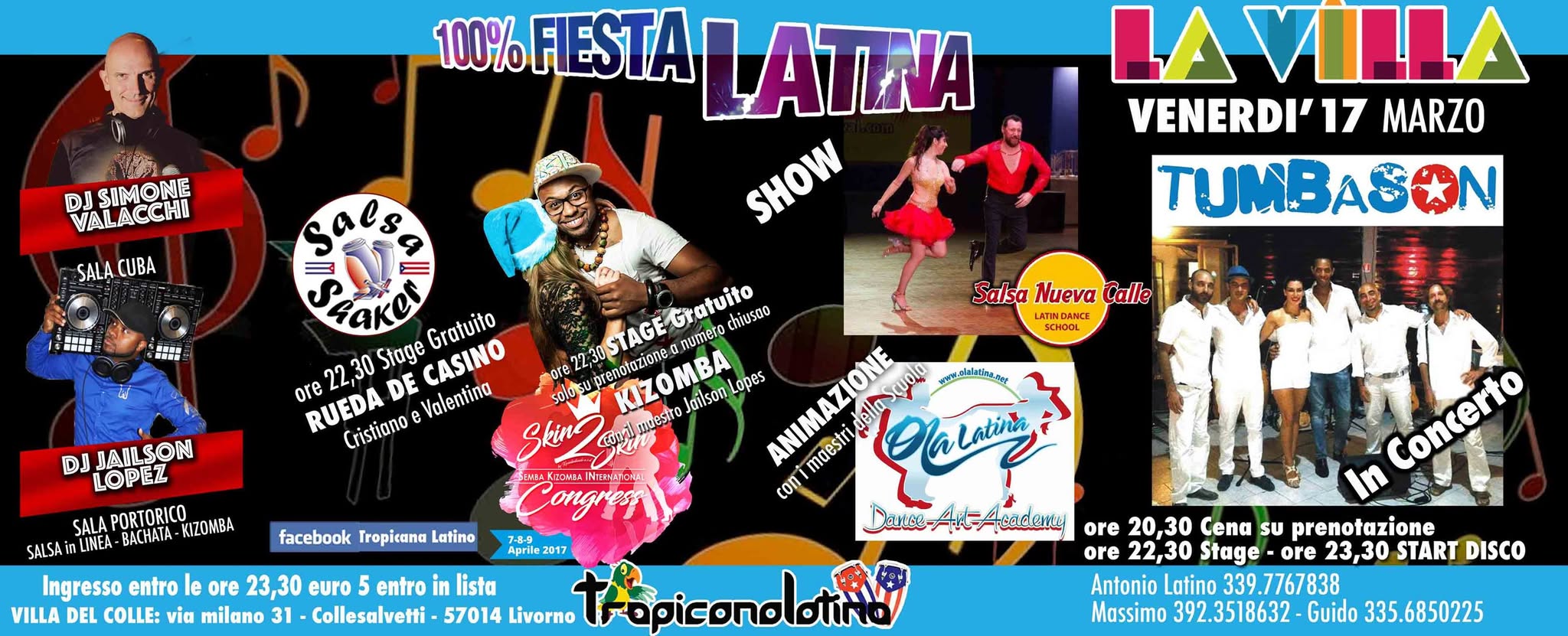 100% FESTA Latina a Villa del Colle