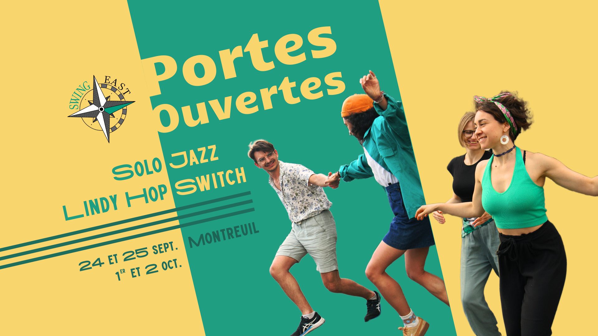 Portes ouvertes : Lindy Hop & Solo Jazz