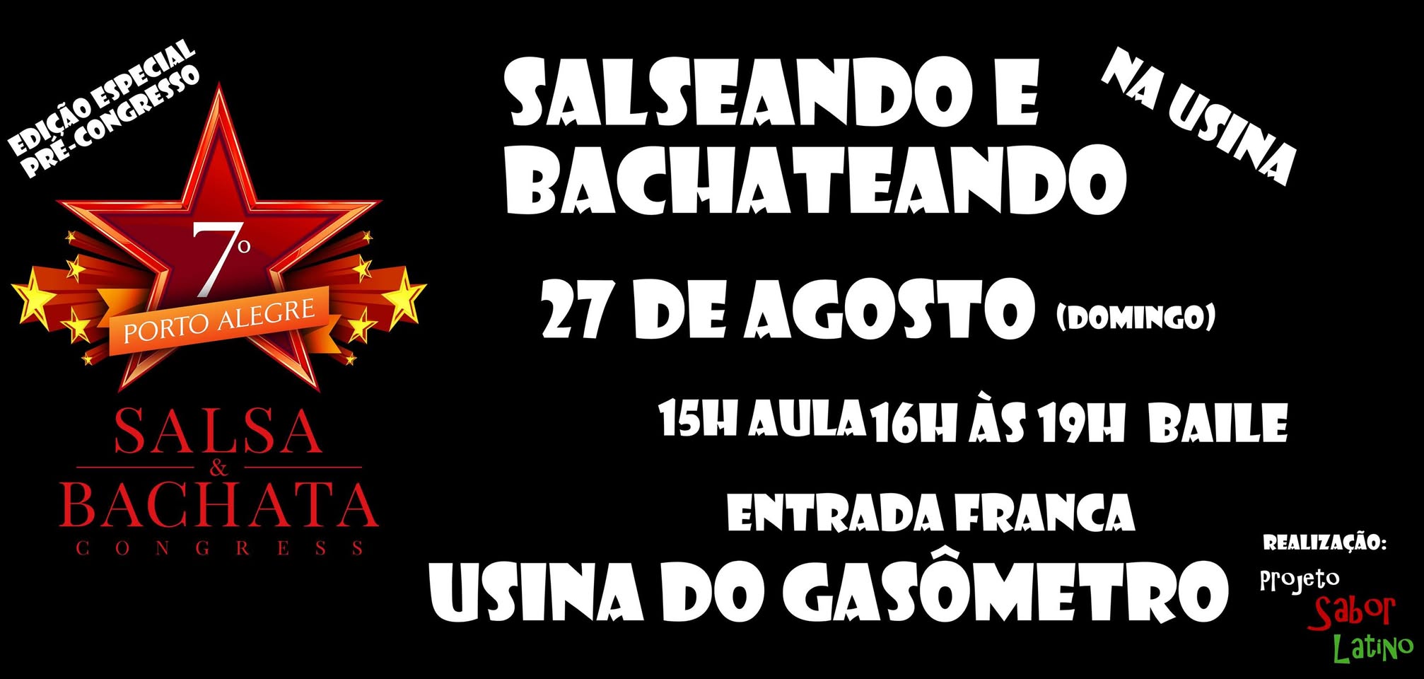 Salseando e Bachateando - Edição Pré-Congresso