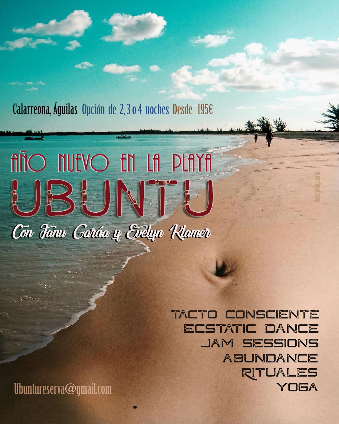 UBUNTU Año Nuevo en la PLAYA