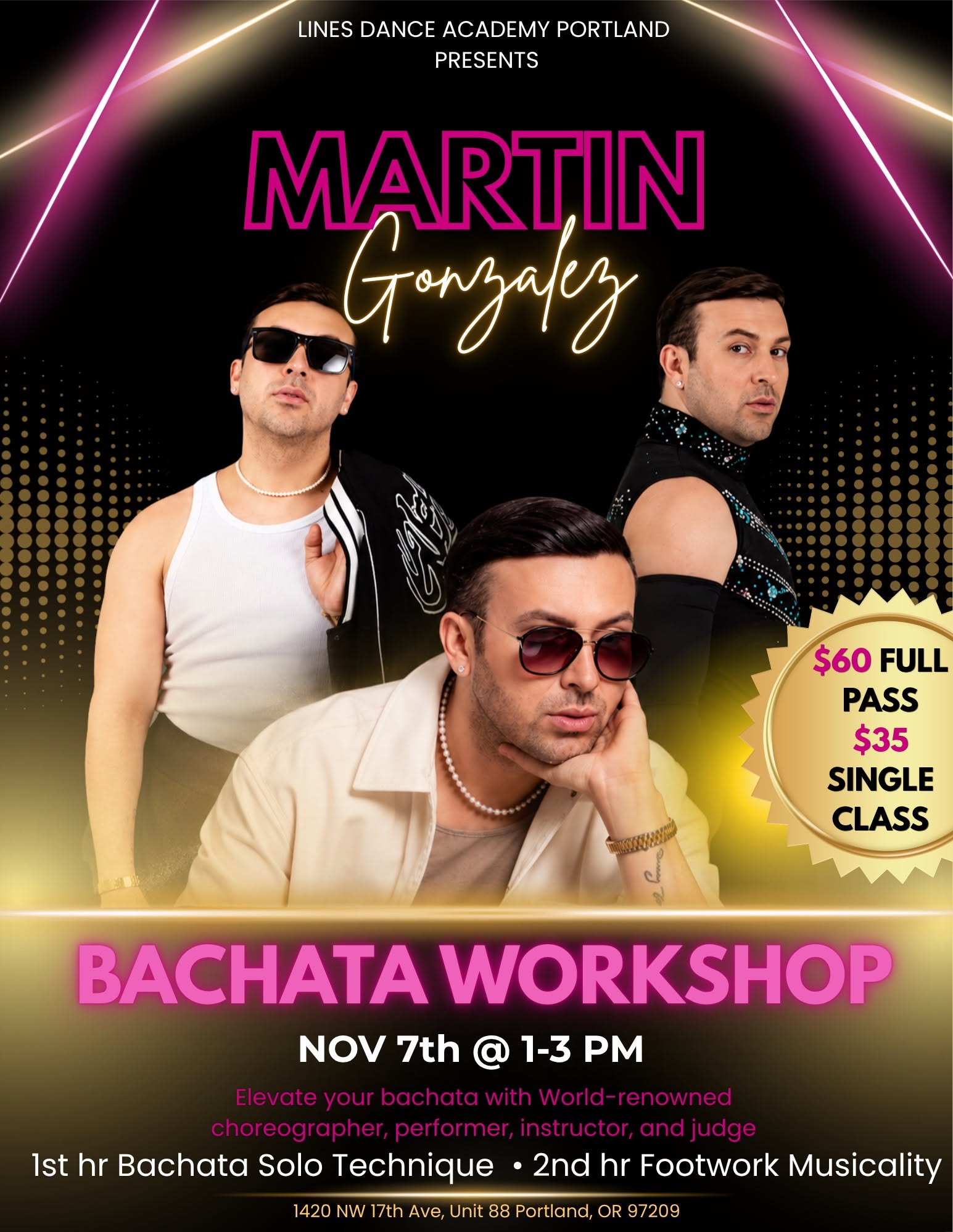 Martin Gonzalez Bachata Workshops