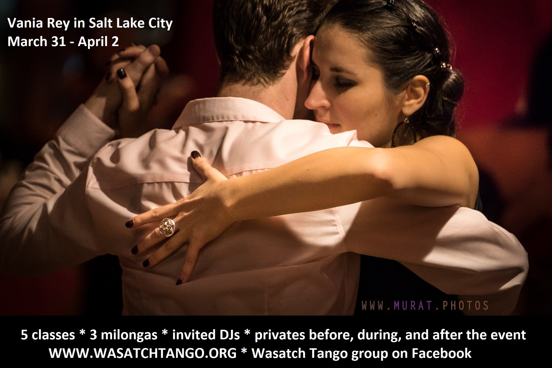 Vania Ray in Salt Lake! March 31- April 2