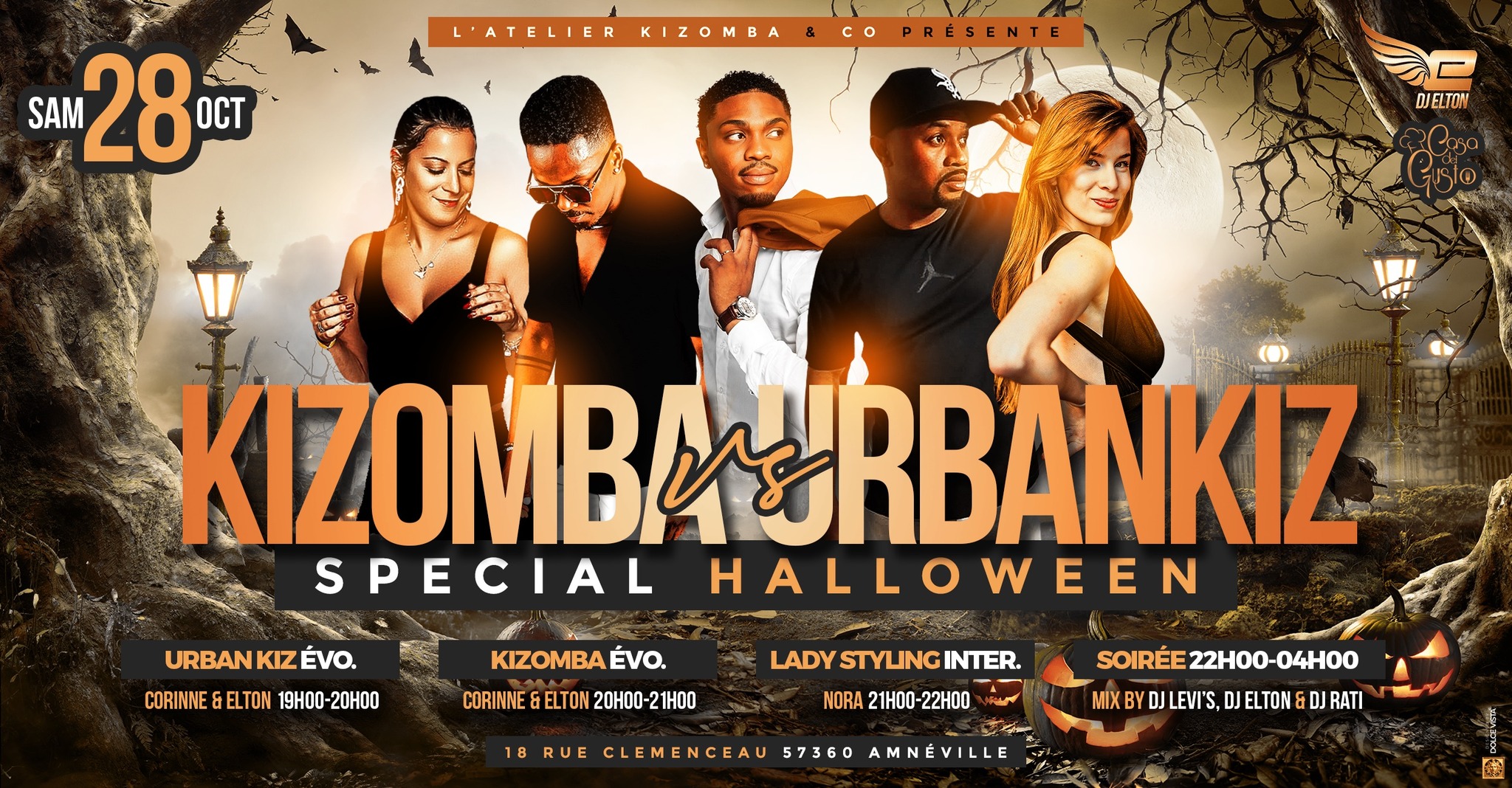 L’ATELIER KIZOMBA & CO HALLOWEEN ÉDITION🎃 👻 🧙♀️
