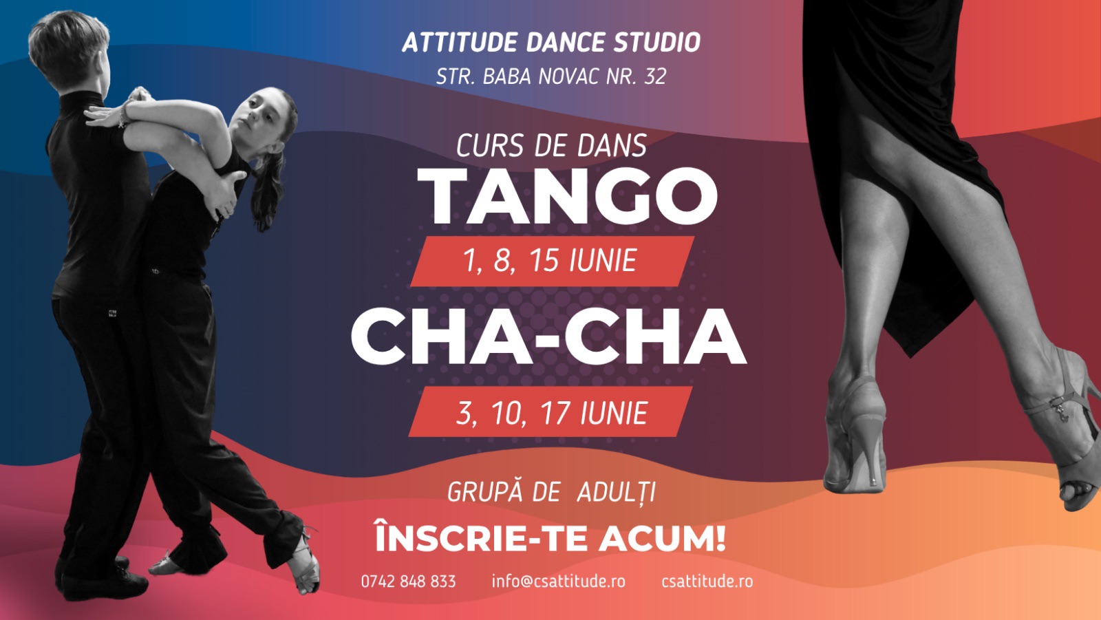 Dance With Attitude - Curs de Inițiere Adulți