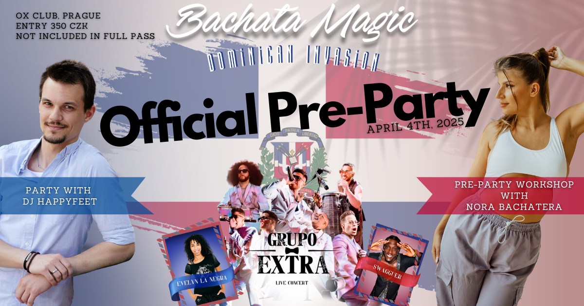 Official Pre-Party Bachata Magic Dominican Invasion