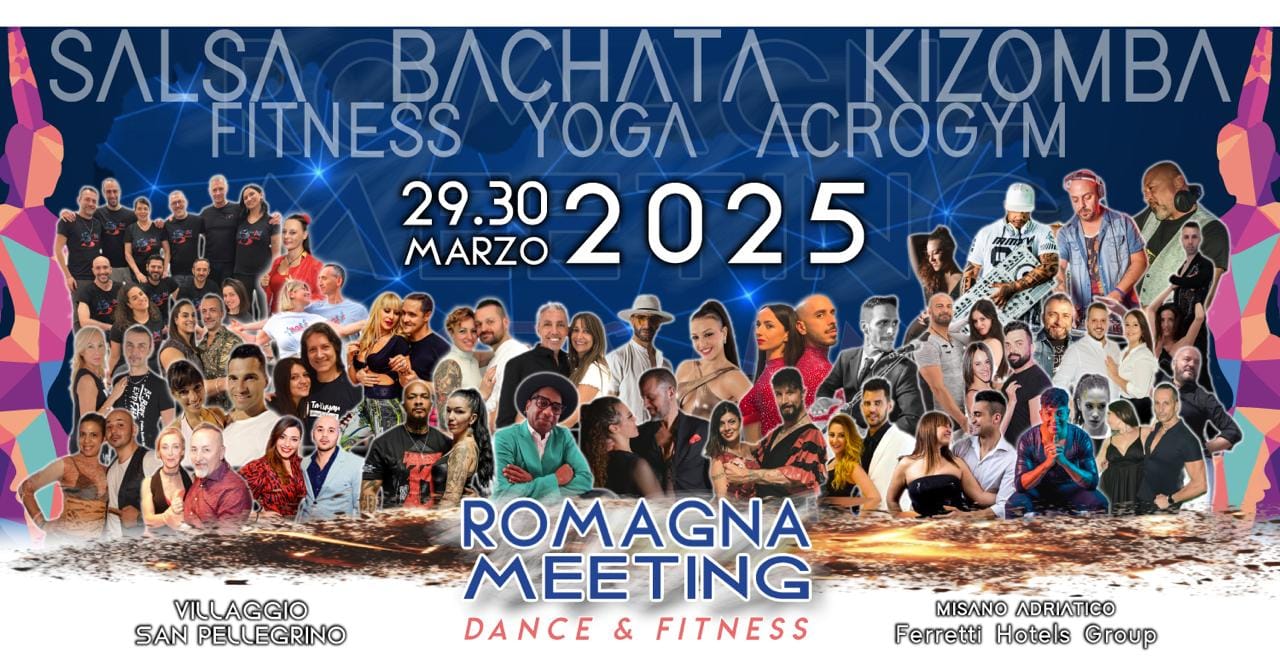 Romagna Meeting Dance & Fitness_29 30 Marzo 2025_Villaggio San Pellegrino Misano Adriatico