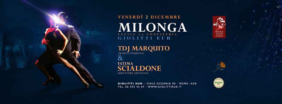Ven 2 Dic.Milonga Confiteria Giolitti Tdj Marquito (M.Pasquali)